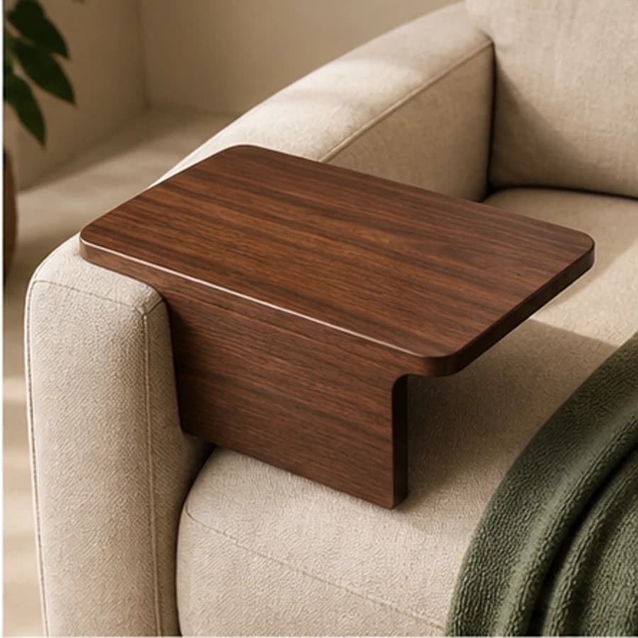 ArmRest Sofa Tray by Elloryn Home